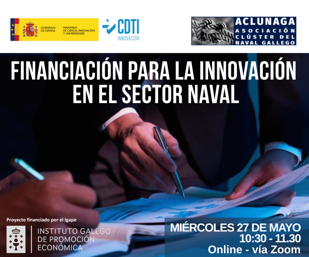 Jornada: Financiación para la innovación en el Sector Naval